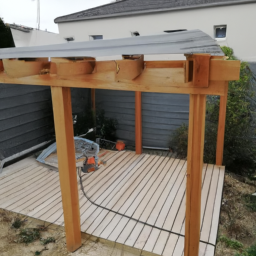 Réparation de toiture de pergola en acier Saint-Lo